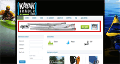 Desktop Screenshot of kayaktrader.com